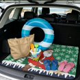 thumbnail image 2 of HUISEFOR Christmas Car Trunk Mat 29" x 39" Universal Rear Trunk Liner, Waterproof All Weather Vehicle Accessories Fits for Most Cars and SUV, 2 of 7