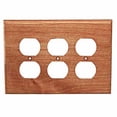 thumbnail image 7 of Switch Plate - Traditional - 3 Duplex - Black Walnut, 7 of 7