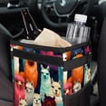thumbnail image 6 of Alpaca Foldable, with Lid, Leak-Proof, Hanging Storage Bag Car Trash Can Garbage Bin, 6 of 6