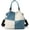 Blue, variant on CoCopeaunts Canvas Tote Bag for Women Casual Hobo Handbags Large Capacity Shoulder Bags Fashion Crossbody Bags for Women