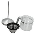 thumbnail image 1 of Artículos de Café del Procesador de Alimentos, Destino de Café de Procesador de Alimentos Fáciles de Vidrio Desmontable de Limpieza para Hacer Café, 1 of 7