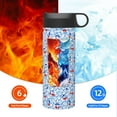 thumbnail image 6 of Pofeuu Red Cherries Print 18oz Sports Insulated Kettle, Sports Bottle Water Bottles For Men Women For Gym Hiking Camping Running Mountain Bike Outdoor Sports, 6 of 8
