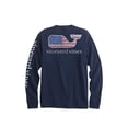 thumbnail image 1 of Remera de Manga Larga con Bolsillo y Ballena Bandera Vineyard Vines, 1 of 3