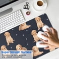thumbnail image 4 of Long Mouse Pads for Desk,Goldendoodle Dog Desk Mats on Top Of Desks, Desk Mouse Pad Extra Large with 3mm Non-Slip Base and Stitched Edge for Gaming,Office,Work,Home 31.5"x11.8", 4 of 6