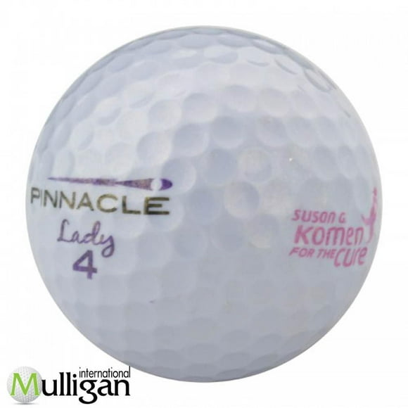 Mulligan - 12 Pinnacle Purple 5A Recycled Used Golf Balls