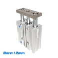 thumbnail image 1 of Compact Guide Cylinder Thin Three Axis Air Pneumatic Cylinder With Guide Rod MGPM Bore 12 Mm Stroke 10-150mm MGPL12 ,Easy to Use, 1 of 6
