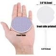 thumbnail image 2 of RYLABLUE Nordic Style Geometric Pattern Purple Set of 4 Car Coaster for Drinks, Absorbent Ceramic Stone Coasters Cup Mat with Cork Base for Home Kitchen Room Coffee Table Bar Decor, 2 of 5