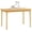 Natural, variant on SolaceHue Dining Table for 4, 48" Rectangular Kitchen Table with Solid Rubber Wood Legs & Spacious Tabletop, Wooden Dinner Table for Living Dining Room, Dinette (Natural)