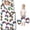 Monster Cartoon Truck White Pattern, variant on Monster Cartoon Truck Black Pattern Teens Toddler Nap Mat with Pillow, Sleeping Mat Bag for Preschool Daycare 59"x22"