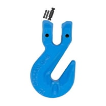 5/16" Grade 100 Cradle Clevis Grab Hook for Lifting - 5,500 LBS WLL Heavy Duty Tow Chain Hook for Trailer/Truck Transport