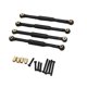 thumbnail image 4 of 4 varillas de tracción para dirección, de metal, reemplazan los accesorios de los coches de juguete. negro, 4 of 9