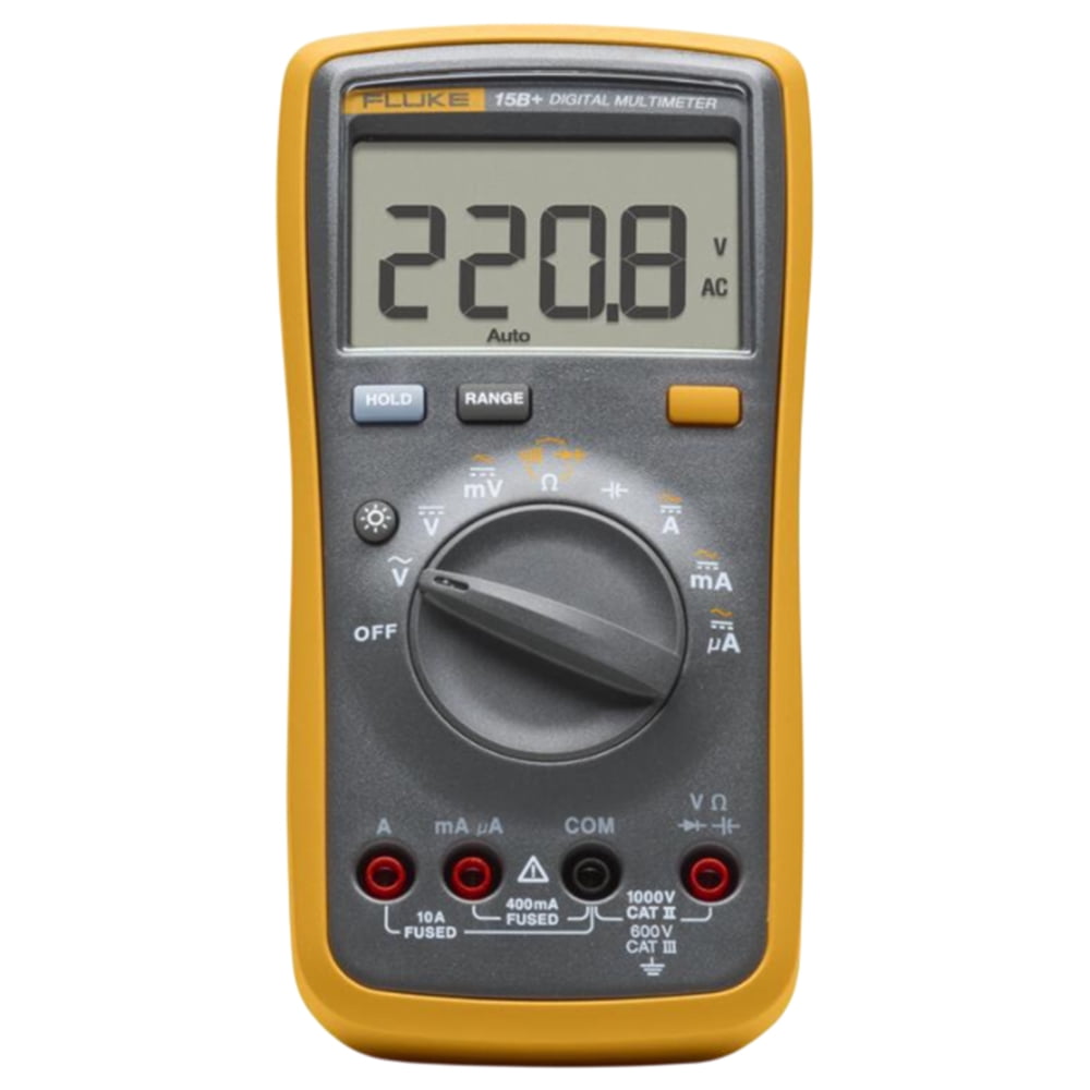 Fluke 15B+ 1000 V LCD Multimeter