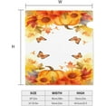 thumbnail image 4 of Mailbox Cover, Thanksgiving Pumpkins Mailbox Covers Magnetic Mail Wraps Post Garden Decor 21x18 in, 4 of 6