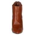 thumbnail image 4 of Breckelles Nina-25 New Women Pointy Toe Chunky Heel Chelsea Riding Ankle Bootie, 4 of 5