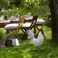 thumbnail image 5 of Independence Day Metal Rooster Garden Statues & Sculptures, Flat Chicken Yard Art Decor Standing Animal Lawn Ornament for Backyard Patio Kitchen Decorations, 5 of 8