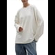 thumbnail image 3 of Camisetas de Larga Extragrandes para Mujer 2025, Camisetas Básicas de Cuello Redondo, Tops de Otoño, Ropa Informal de Entrenamiento Y2K L, 3 of 10