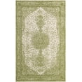 Dover Collection Rug 5' x 8' Green LowPile Rug Perfect For