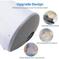 thumbnail image 2 of Waterproof Cast Covers for Shower Leg Kids, Watertight Cast Protector for Shower Leg Kids Child Teens Shower Bag after Foot Ankle Surgery to Keep Bandage Dressing Wound Dry, Reusable, 2 of 9