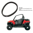 thumbnail image 3 of Drive Belt, Faster Acceleration Wear Resistant Reliable BT135A1002 Replacement Clutch Drive Belt  for RZR 570 EFI 2012 To 2016, 3 of 7