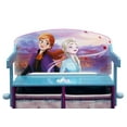 thumbnail image 3 of Disney Frozen 2-in-1 Activity Bench and Desk by Delta Children - Greenguard Gold Certified, Blue/Purple, 3 of 9