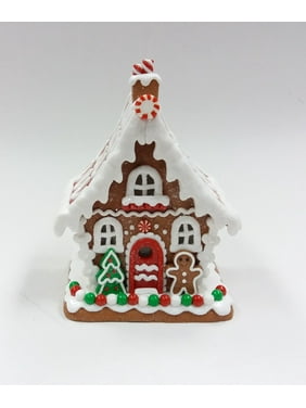 Christmas Village Multi-Color LED Gingerbread House, by Holiday Time