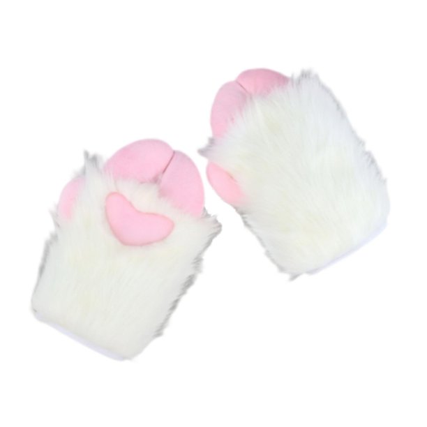 Guantes de disfraz de garra Salvador rosa 20 cm x 28 cm