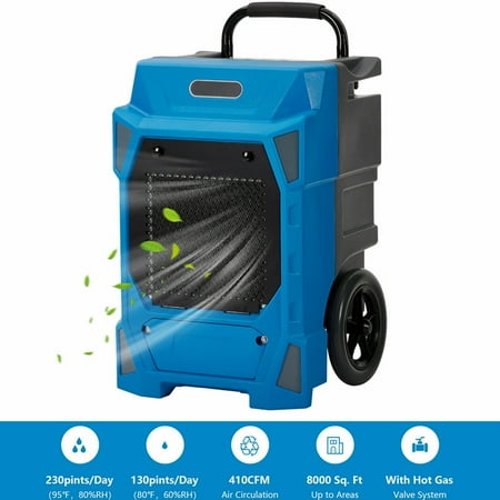 

Emorefun 230 Pint Commercial Dehumidifier with Pump for Crawlspace and Basement Drying Large Industrial Dehumidifier for Efficient Water Damage Restoration