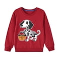 thumbnail image 5 of QIPOPIQ Chandail Décontracté à Manches Longues pour Filles, Col Rond, Mignon, Coupe Décontractée, Tailles 3-14 Ans, Vêtements pour Enfants en Liquidation, 5 of 5
