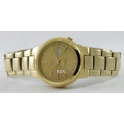 Seiko Mens 5 Automatic SNKA10K Gold Stainless-Steel Japanese Dress Watch