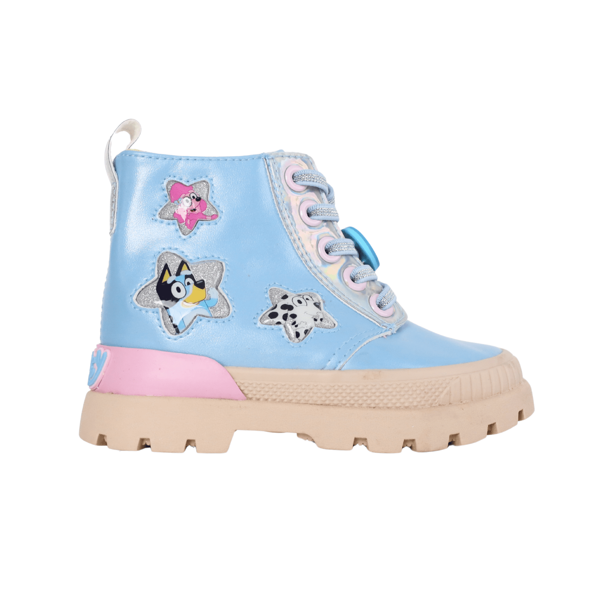 Bluey Toddler Girls Combat Boots