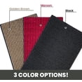 thumbnail image 2 of Envelor Coco Coir Loop Doormat Welcome Mat Coir Doormat Natural Coco Mat Front Door Mat Outside Entrance Indoor Entry Mat Heavy Duty Non-Slip Backing Front Door Rug Outdoor, 24 x 36 Inches, Black, 2 of 7