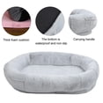 thumbnail image 4 of Cama para Perros Humanos, Cama Gigante para Perros para Mascotas Adultas, Cama Grande para Animales y Humanos, Cama para Perros Mullida de Piel Sintética con Funda Extraíble, 4 of 9