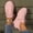 Pink, variant on New Women'S Breathable Casual Sports Shoes, Lightweight And Comfortable Travel Running Shoes, Low-Top Large Size Non-Slip Lace-Up Casual Footwear, Suitable for Outdoor Running, Traveling