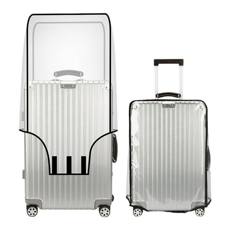 

Luggage Protector Suitcase Cover Clear Suitcase Cover Protectors Luggage Cover Water Proof For Wheeled Packing for Moving Flat under Bed Storage Cloths Bags Storage Containers for Home Organization
