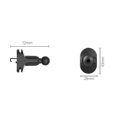 thumbnail image 4 of Clip rejilla ventilación DQrwqpou para montaje en automóvil estable universal antivibración A, 4 of 9
