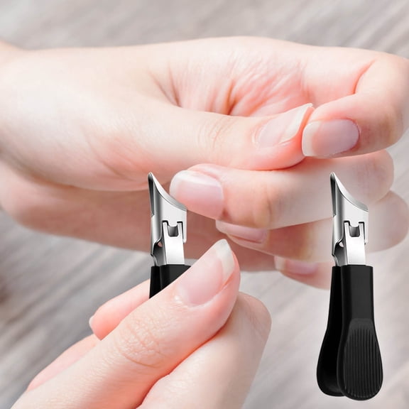 JilgTeok 3 Packs Eagle Beak Beveled Nail Clippers 1pc Beak Beveled Nail Clipper for Thick Nails Toenails Hard Manicure Clippers Nails Care Tools