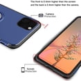 thumbnail image 4 of Mignova iPhone 11 6.1 Pouces 2019 Étui, TPU + PC Double Étui Protection Intégrale Robuste Support Anneau Caché Rotatif 360 Métal (Bleu), 4 of 7