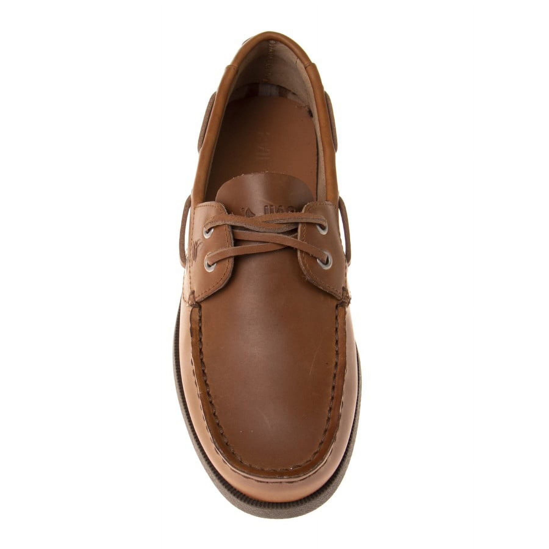 Sail Men'S Premium Medium Width Boat Shoes, Tan, 9.5