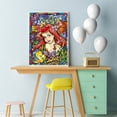 thumbnail image 4 of Diamante pintura 5D taladro redondo completo mosaico DIY vidrio dibujos animados Kit dormitorio decoración Hugtrwg Para estrenar, 4 of 9