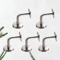 thumbnail image 5 of 5Pcs Professional Solid Stainless Steel Handrail Wall Mounted Brackets Supports, 5 of 5