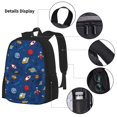 thumbnail image 3 of Balery Space Mochila Escolar 3 en 1 para Niños - Mochila Resistente con Lonchera Térmica y Estuche - Mochila Escolar para Niños y Niñas, 3 of 7