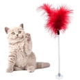thumbnail image 1 of Cat Teaser Creative Funny Spring Elastic Scratcher Teaser Pet Toy Cat Play Toy, 1 of 4