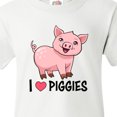 thumbnail image 4 of Inktastic I Love Piggies- Cute Pig Youth T-Shirt, 4 of 5