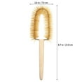 thumbnail image 2 of HAMPPLIES 5Set Standard Cleaning Tool Brush Brushes Orange Synthetic Material for Students, 2 of 6