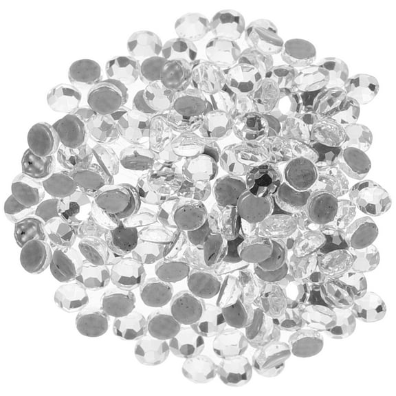 LOLIPPYY 1440pcs Rhinestones Crystal Embellishments White Rhinestones for Bags Decorative
