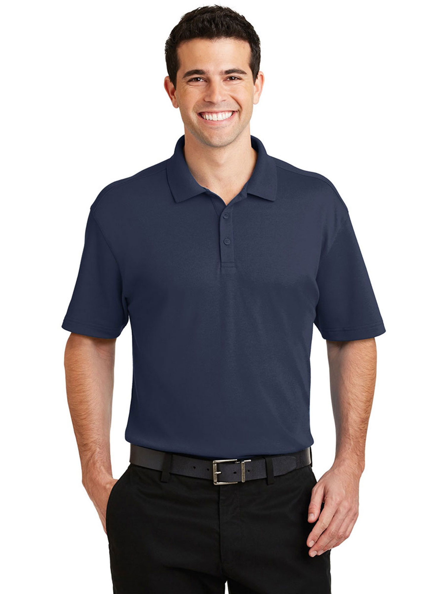 Port Authority - Port Authority Men's Silk Touch Interlock Polo shirt ...