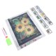 thumbnail image 4 of Exquisito kit de pintura de diamantes de imitación de girasol - Decoración de pared para el hogar de bricolaje 30x40 cm, 4 of 10