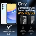 thumbnail image 2 of JETech 3 in 1 Matte Case for Samsung Galaxy A15 5G / 4G 6.5-Inch with 2-Pack Tempered Glass Screen Protector, Translucent Frosted Shockproof Phone Cover with Camera Protection (Lime), 2 of 6