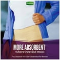 thumbnail image 4 of Depend Night Defense Incontinence Underwear for Women, Disposable, Overnight, Extra-Large, Blush, 12 Count (Packaging May Vary), 4 of 7