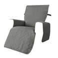 thumbnail image 1 of Funda protectora para sillón reclinable de uso doméstico, impermeable, lavable, antisuciedad Gris claro s, 1 of 9